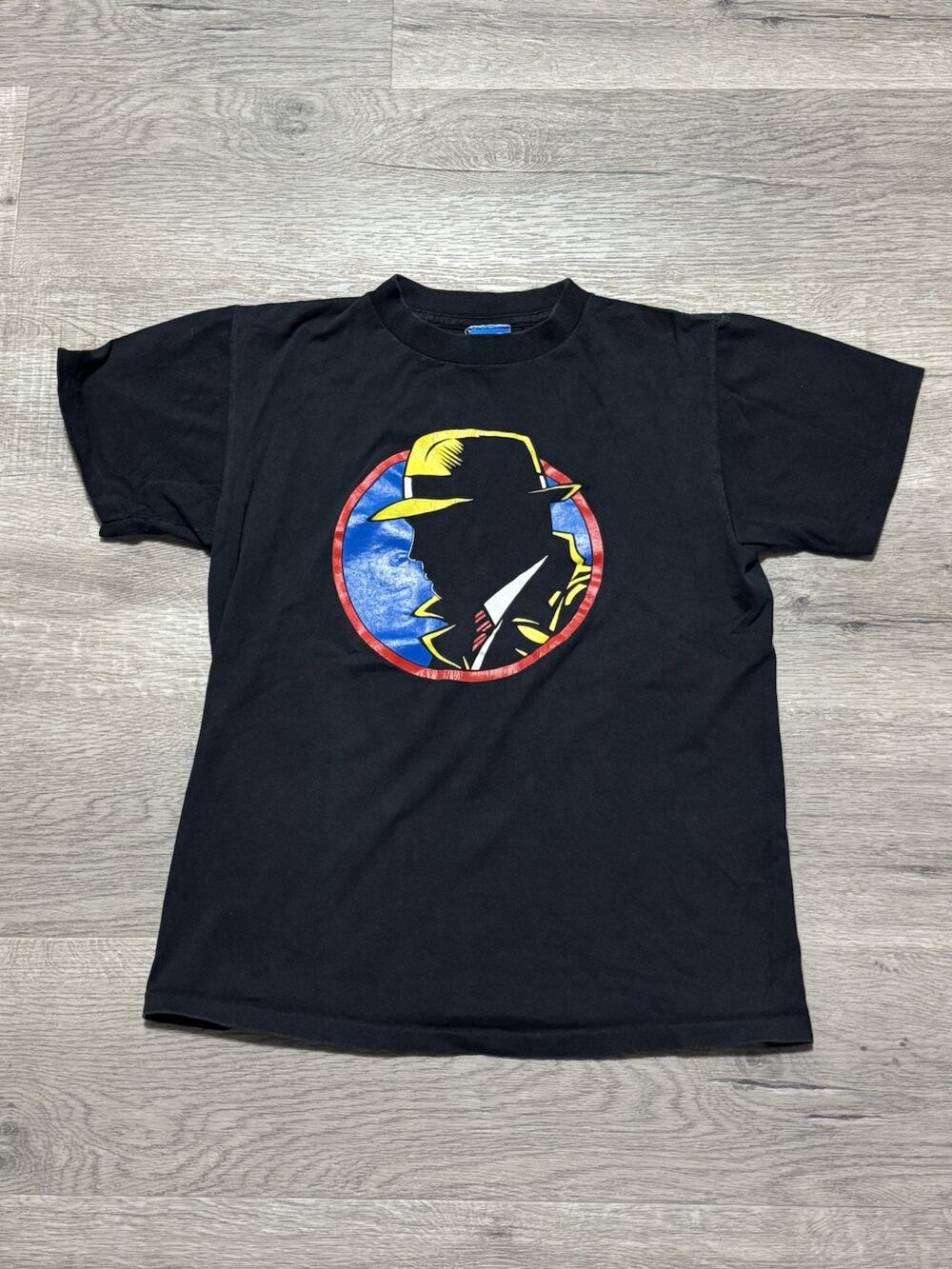 Vintage 90s DICK TRACY WALT DISNEY Character Fashions T-Shirt Medium